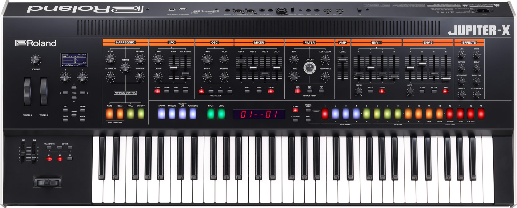 Roland - JUPITER-X | Synthesizer