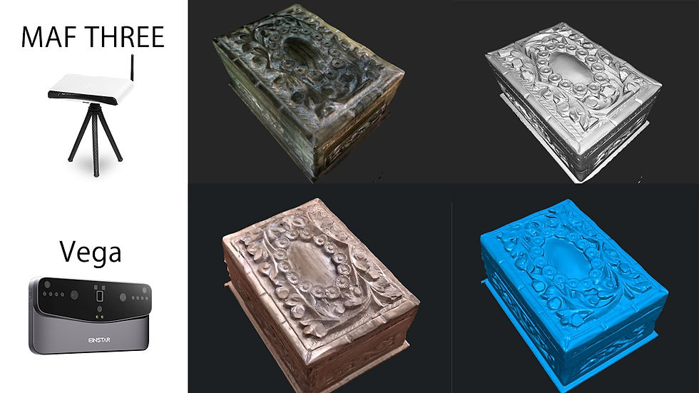 徹底比較】Matter and Form THREE vs EinStarVega 3Dスキャナー！高