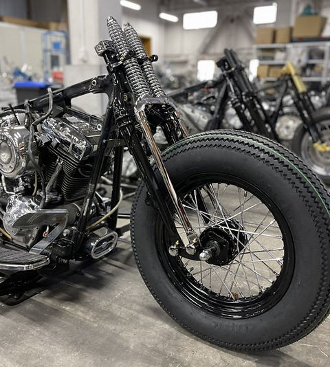 Original 74 Springer Fork 19inc 74スプリンガーフォーク19【Black