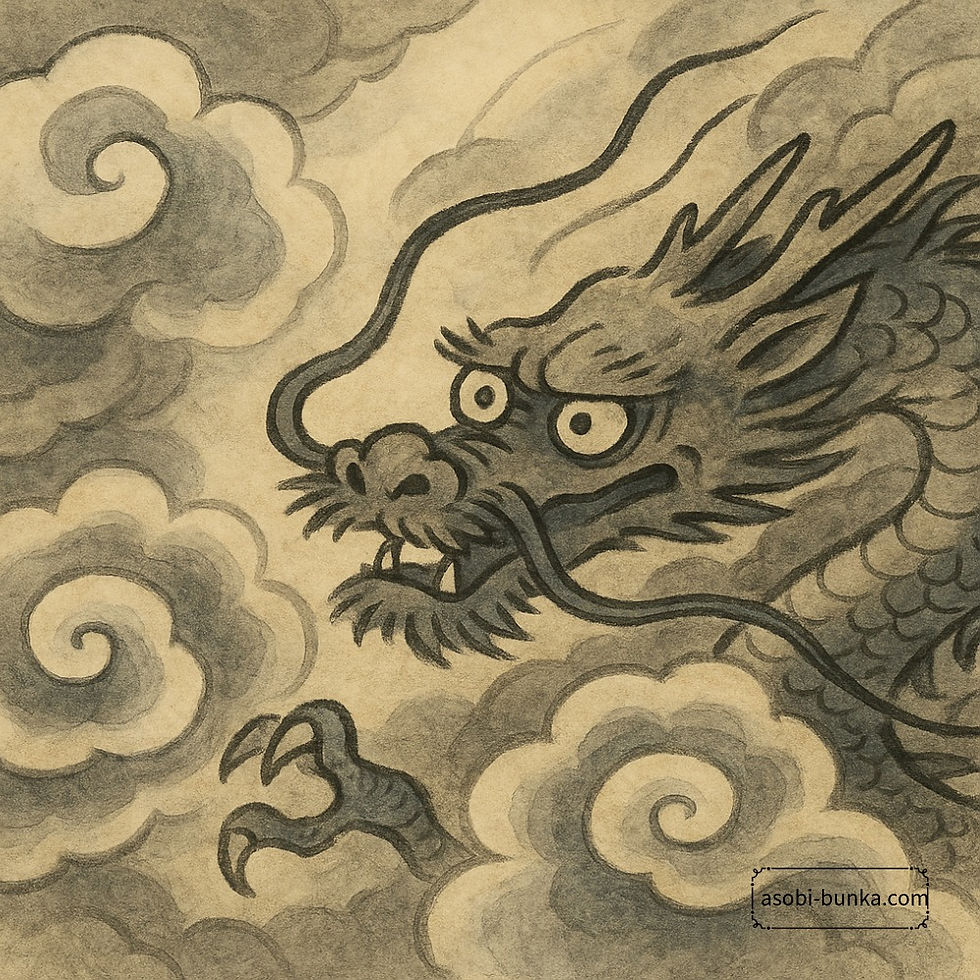 狩野探幽《雲龍図》に宿る“祈り”と風｜妙心寺・水墨画の魅力を詩的に