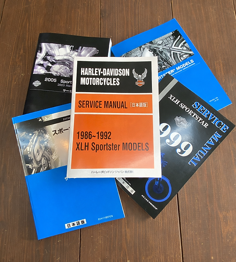 93'～09' スポーツスター 日本語版 サービス マニュアル【送料無料