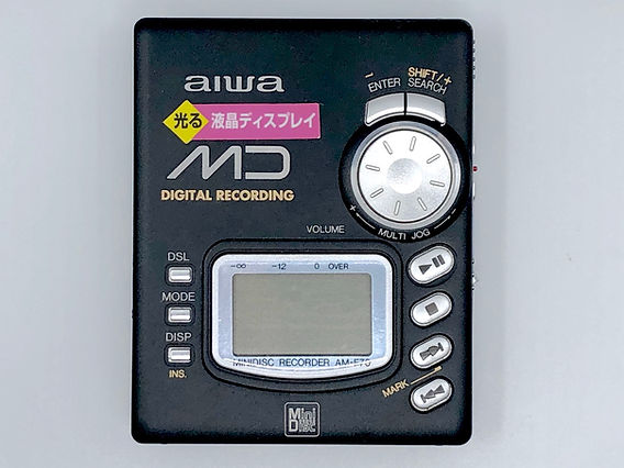 Aiwa AM-F70 Black MiniDisc Recorder