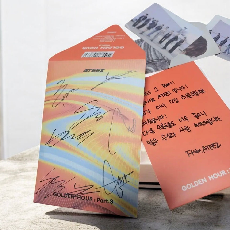 ATEEZ SIGNED ALBUM | Inspire Me Shop