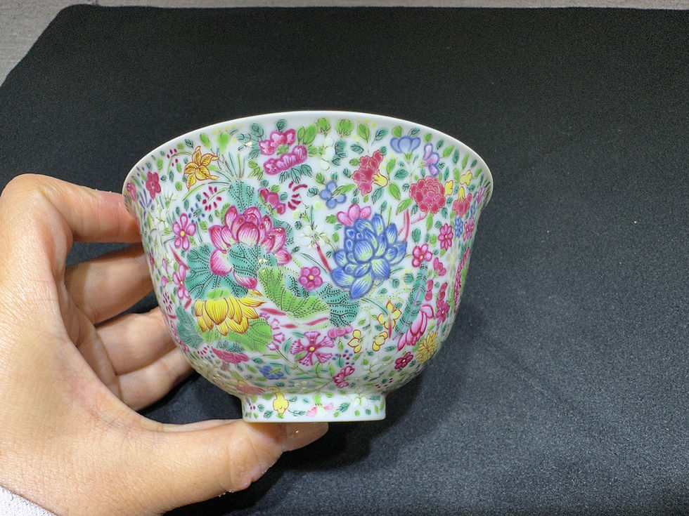 保利筆記Vol.6 雍正御制珐琅彩1552.5萬百花不落地茶圓- Poly Notes, An