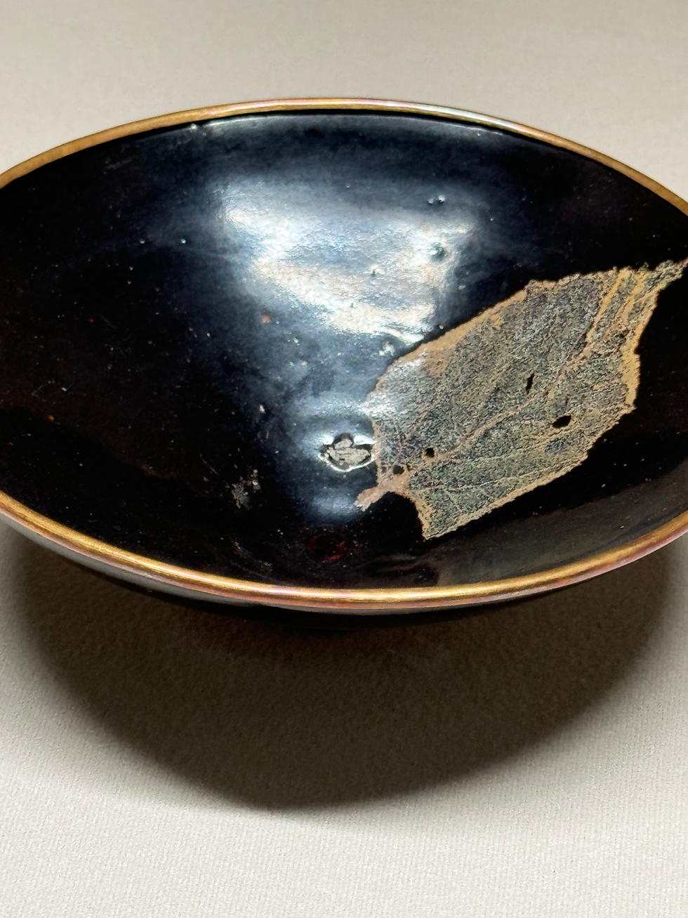 宋代筆記vol.87 前田家的宋代吉州窯木葉天目茶碗：傳世、描銀梅花