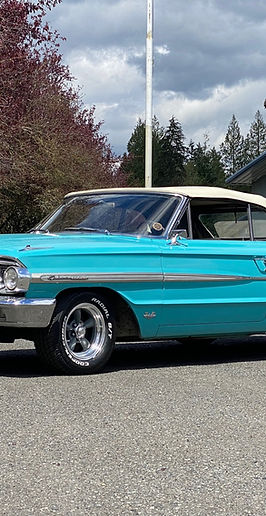 1964 Galaxie 500XL Convertible Turquoise | mainly-muscle-cars
