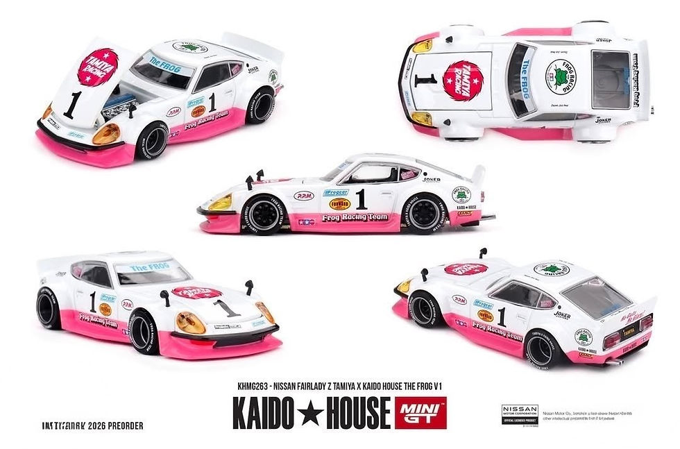 Kaido House x Mini GT 1:64 Nissan Fairlady Z Tamiya x Kaido House