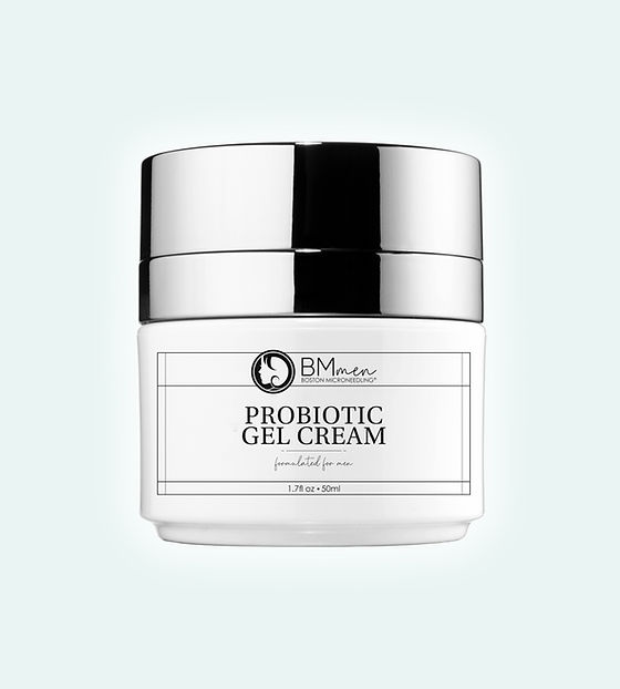 BMmen Probiotic Gel Cream - 50ml | Boston Microneedling | BMskincare