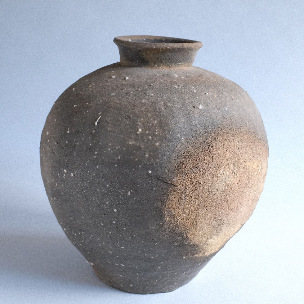 信楽焼 加藤隆彦作 鶴首 高さ6.5寸（約20cm） 共箱 本物保証