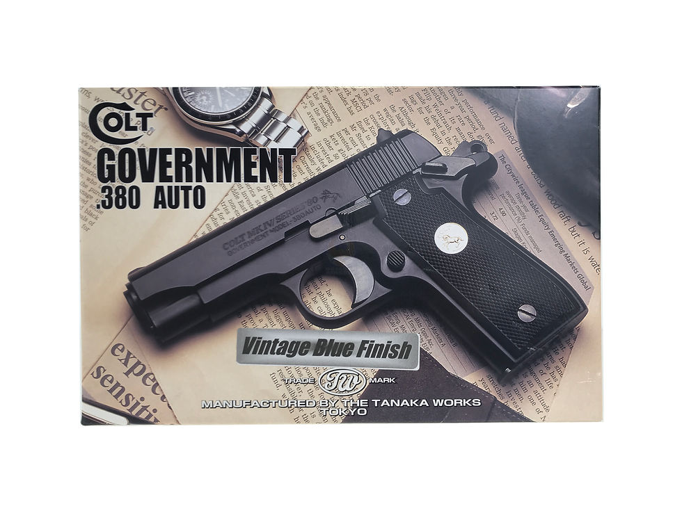 TANAKA COLT GOVERNMENT MODEL .380 AUTO
