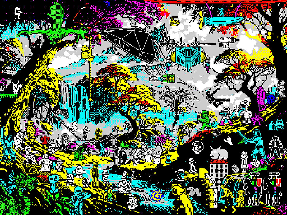 ZX-Spectrum-art | scott-bateman-art