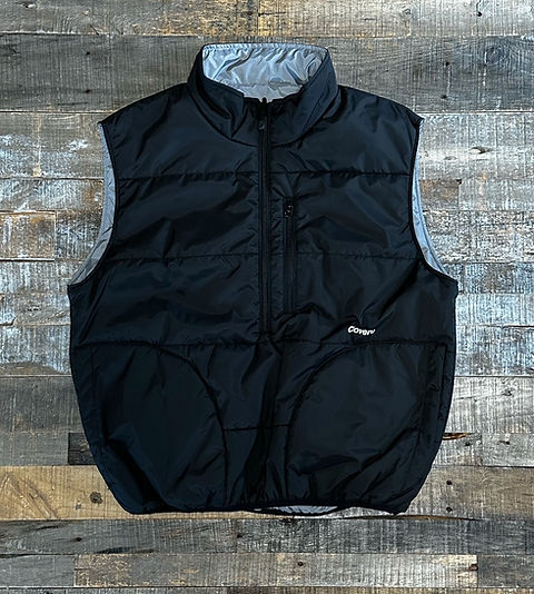 Cloveru® Urban Reversible Vest（Black / Gray） | BIZARRE GREEN