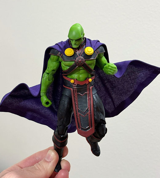 Wired Cape - 7” Martian Manhunter McFarlane Toys | OT-Customs