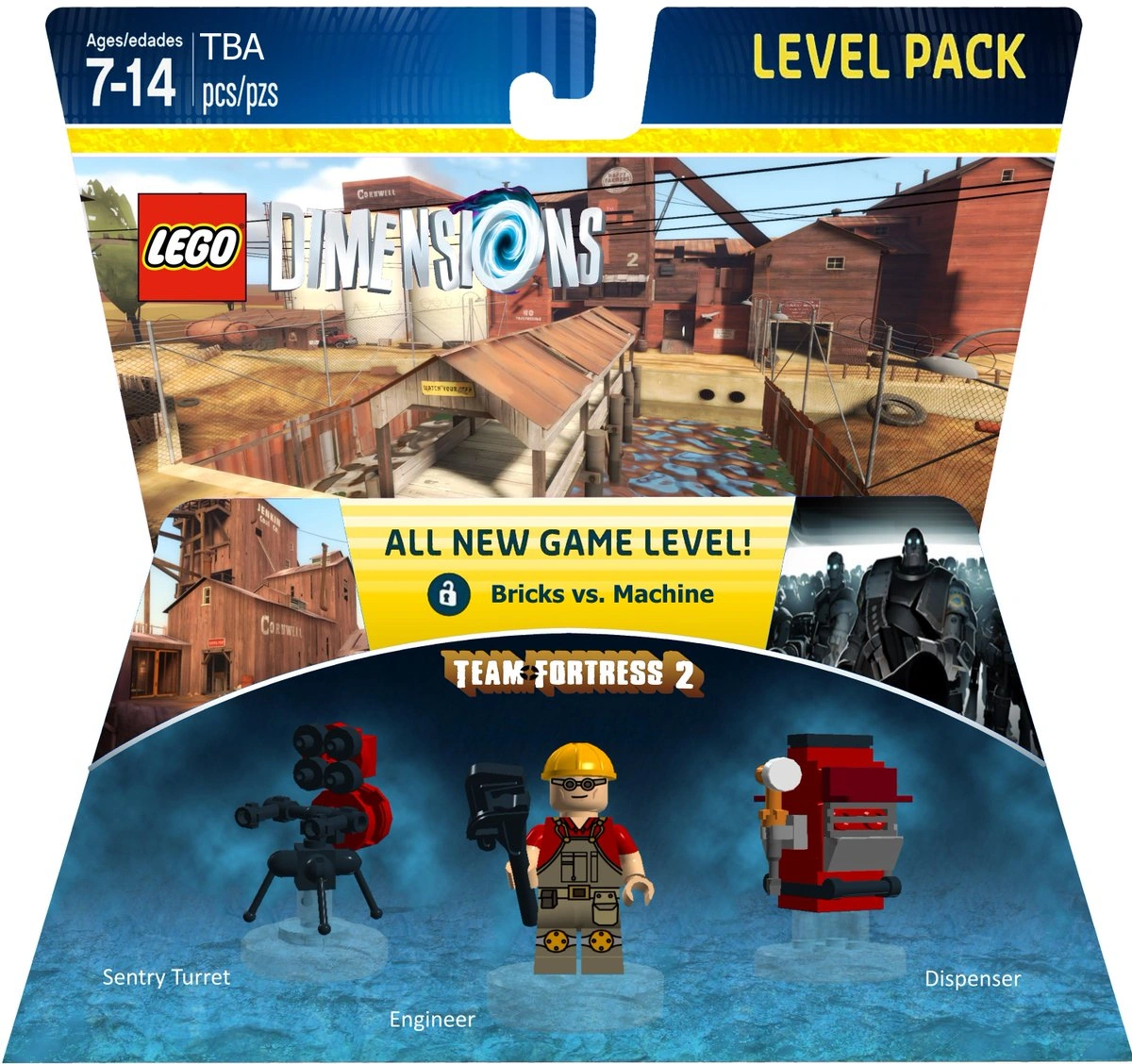 Team Fortress 2 Level Pack (Xsizter) | LEGO Dimensions Customs