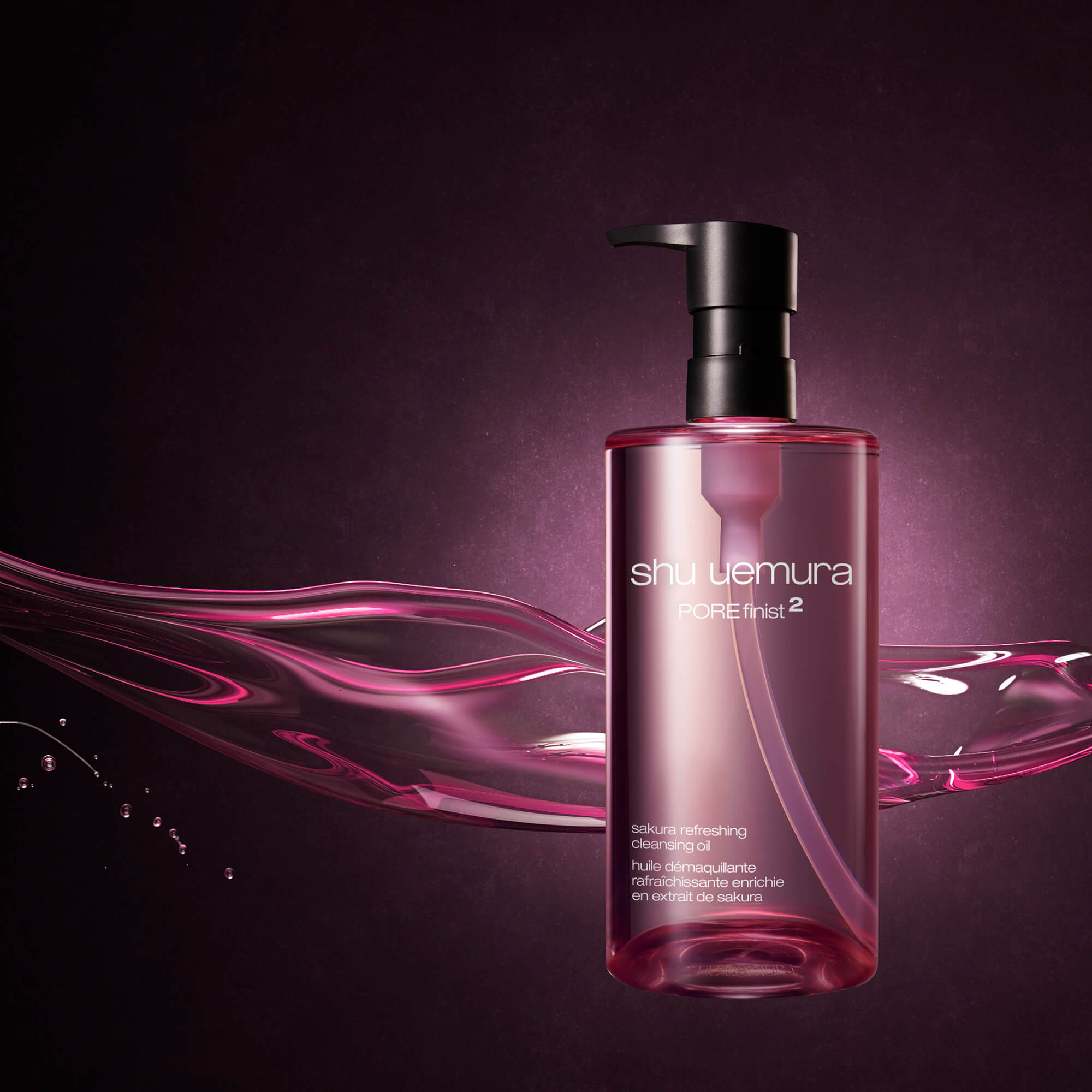 porefinist2 sakura refreshing cleansing oil | shu uemura us