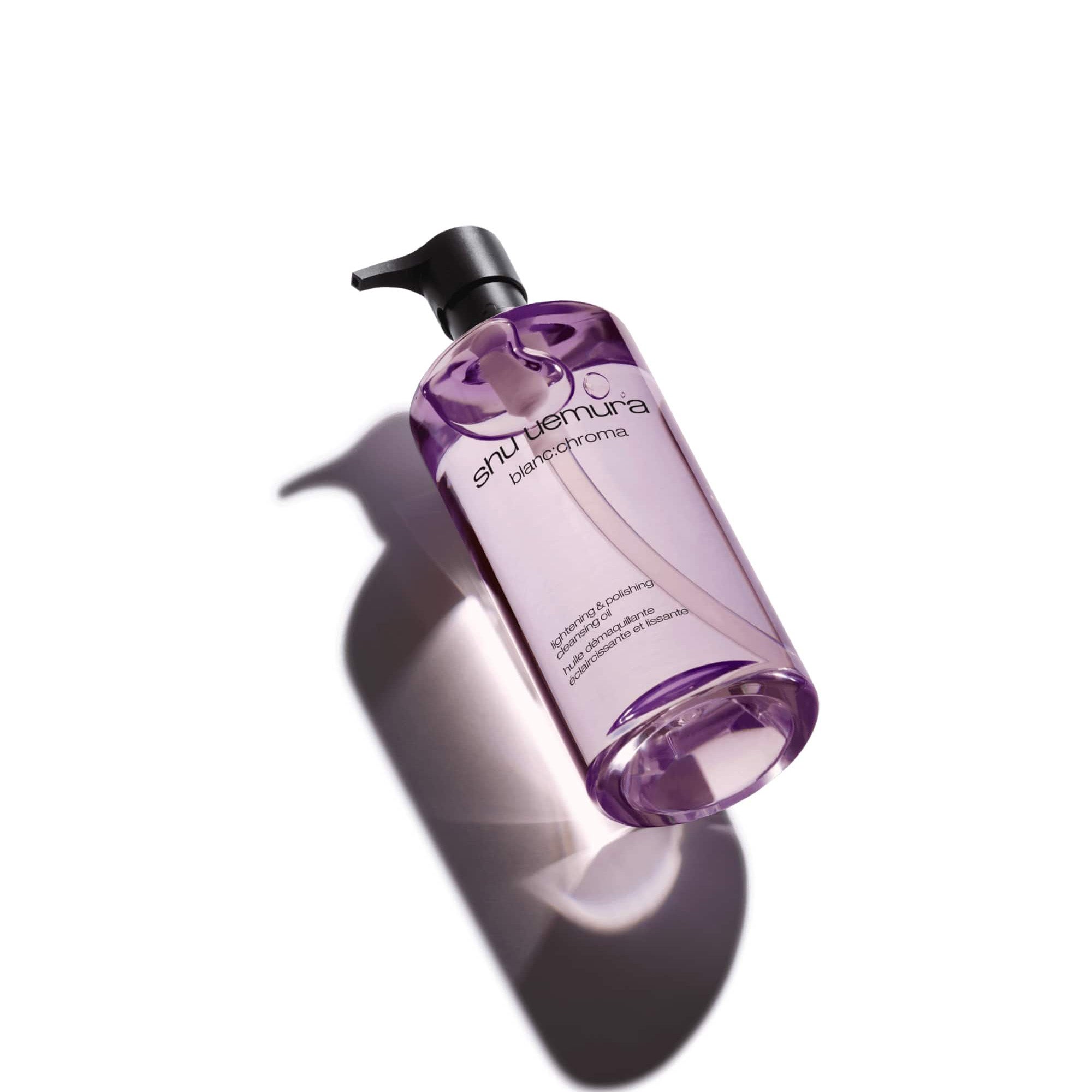 blanc chroma lightening & polishing cleansing oil | shu uemura us
