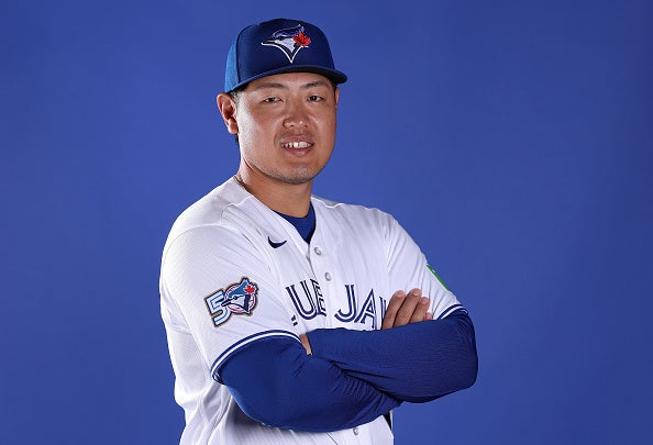 画像】新シーズンに向け始動したトロント・ブルージェイズの岡本和真を