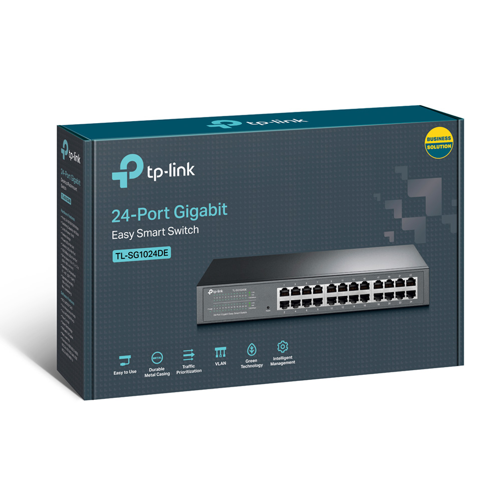 TL-SG1024DE | 24-Port Gigabit Easy Smart Switch | TP-Link