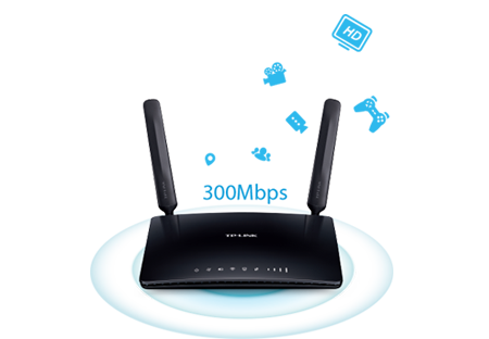 TL-MR6400 | 300Mbps Wireless N 4G LTE Router | TP-Link España