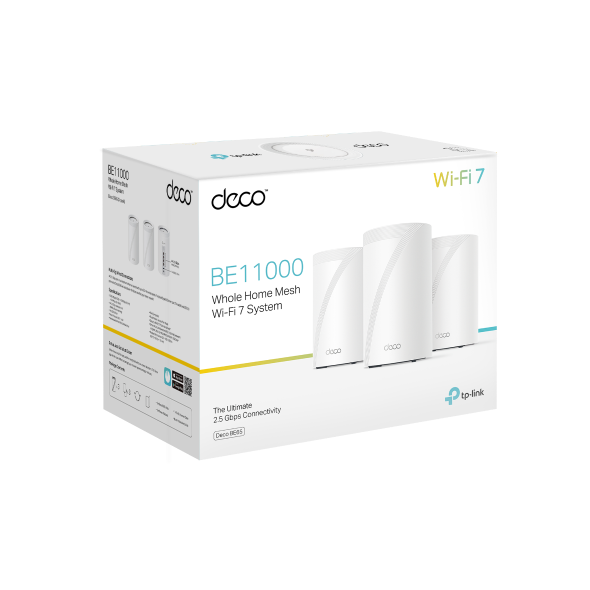 Deco BE65 | BE11000 Whole Home Mesh WiFi 7 System | TP-Link Canada