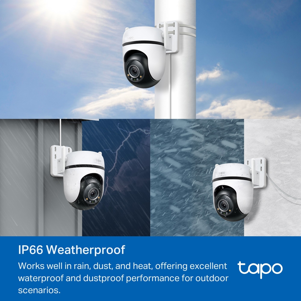 Tapo C520WS | Outdoor Pan/Tilt Security Wi-Fi Camera | TP-Link