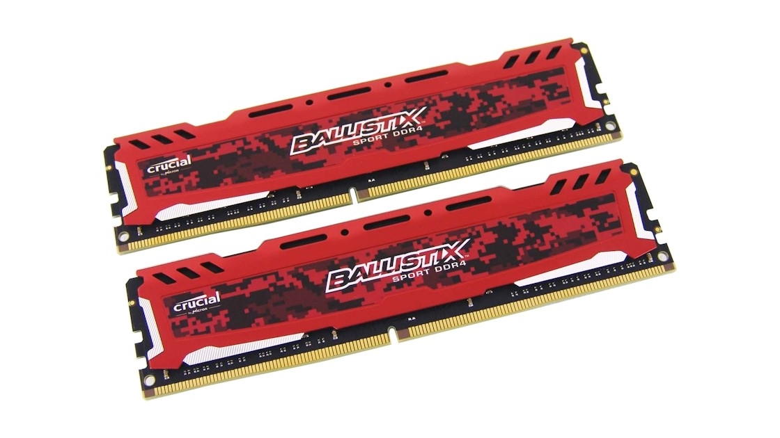 Crucial Ballistix Sport LT DDR4-2400 16GB RAM Kit Review