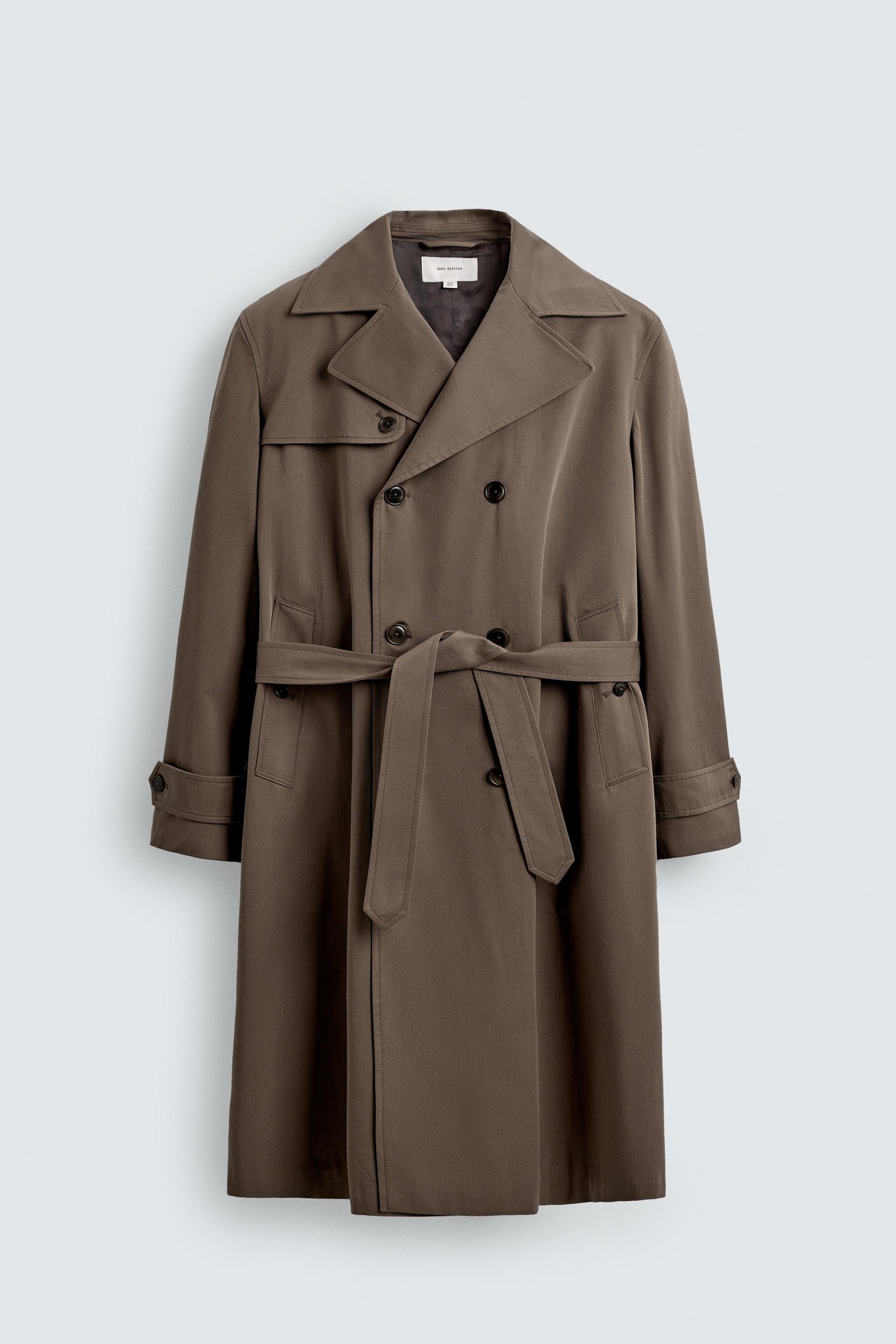 MANTECO® ORIGINS WATER REPELLENT TRENCH COAT - Brown / Taupe