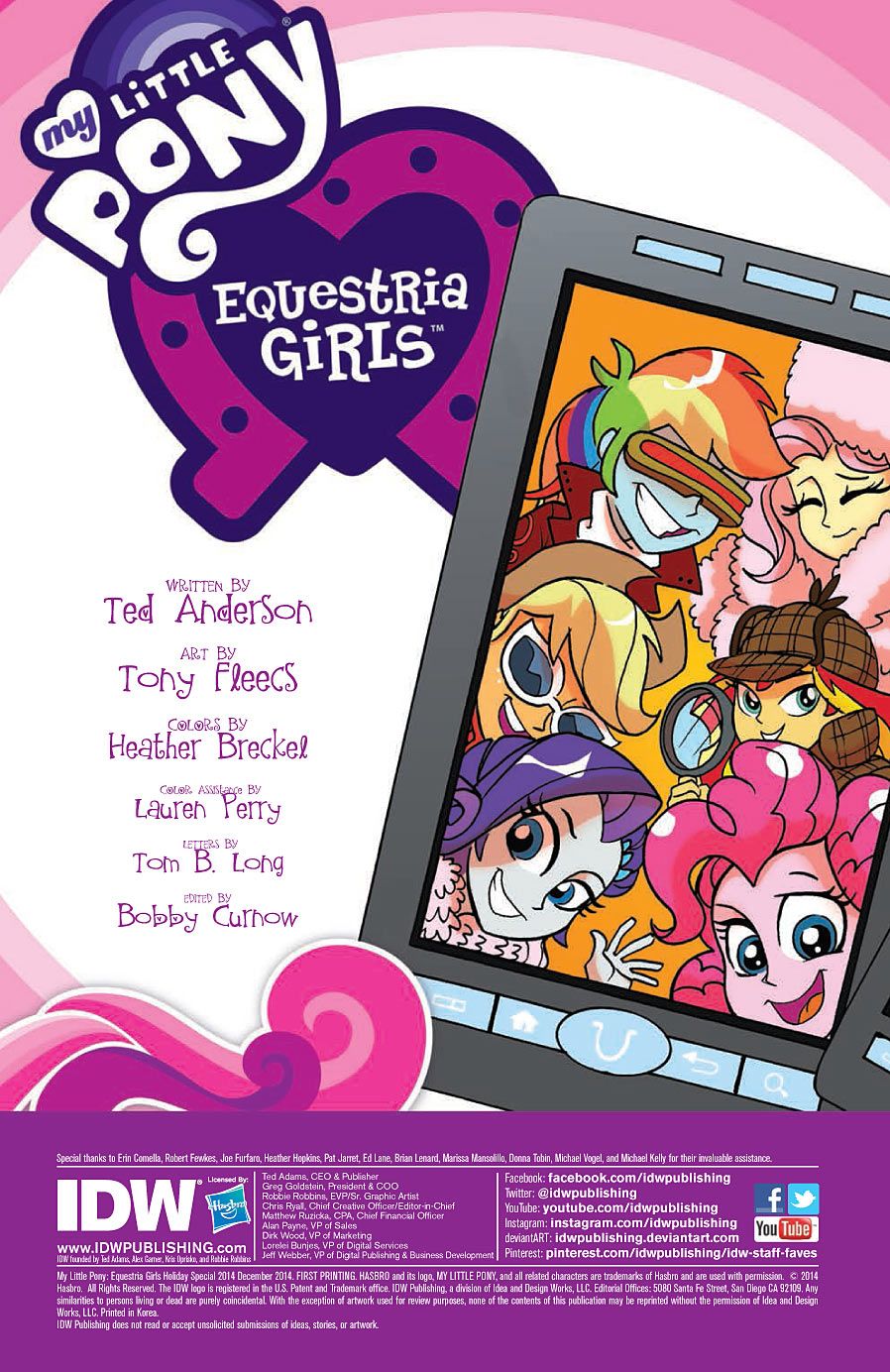 My Little Pony: Equestria Girls Holiday Special #1