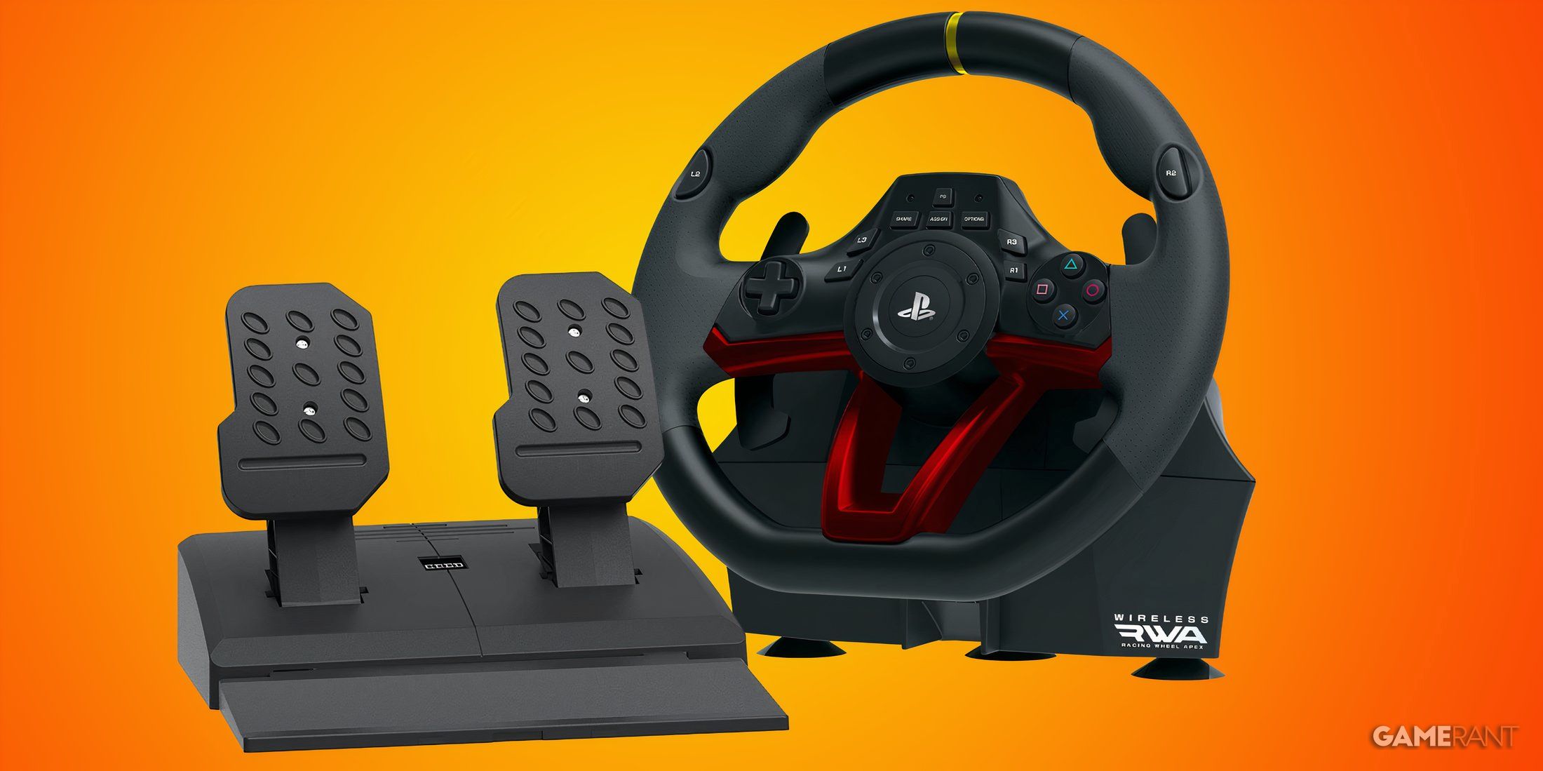Officially Licensed Hori Apex Wireless Racing Wheel for PS5 Now