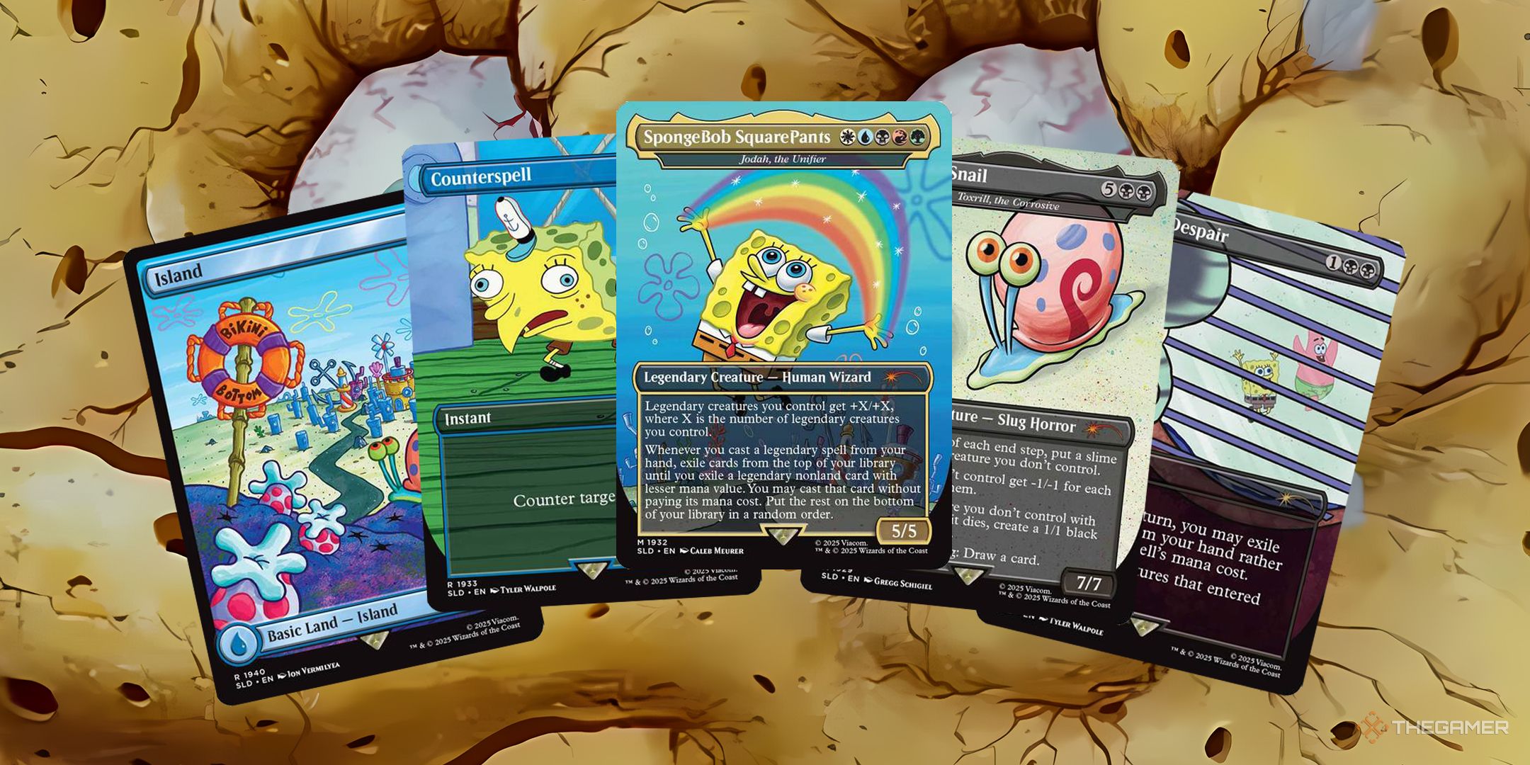 MTG's Meme-Filled SpongeBob Secret Lair Is Closer Than We Thought