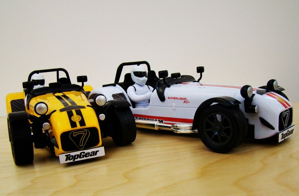 Caterham Superlight R500 scale model