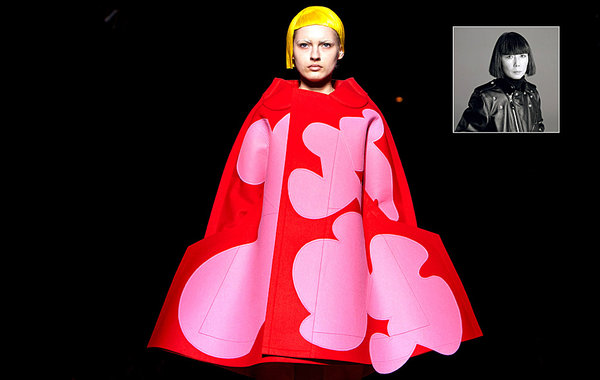 Rei Kawakubo, of Comme des Garçons, Veiled Like Mona Lisa - The