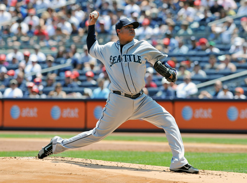 MLB 2012 FELIX HERNANDEZ Tシャツ付き MLB Men's Seattle Mariners