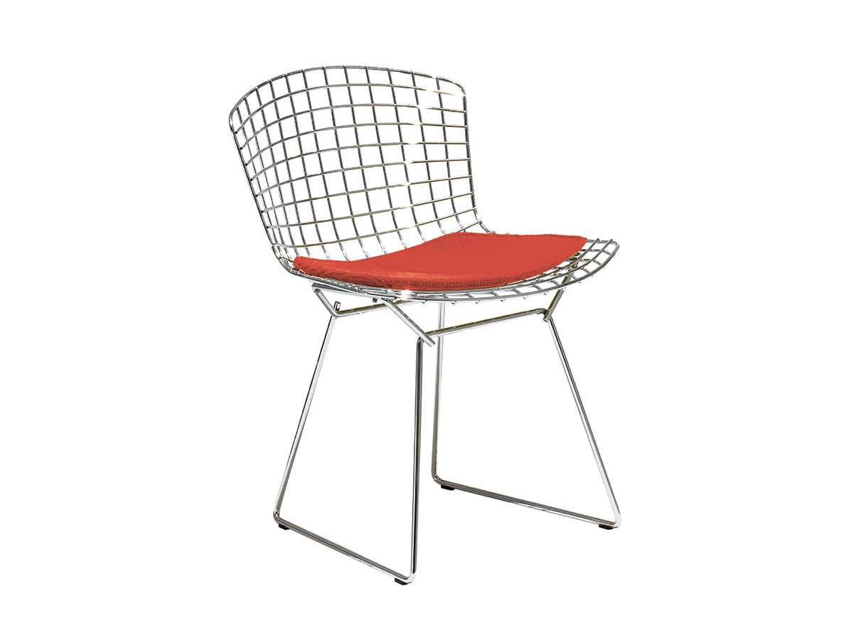 Knoll Bertoia Collection Side Chair with Seat Pad / ノル