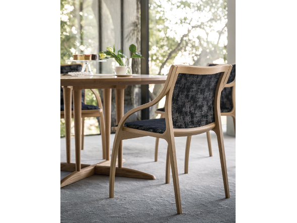 FUJI FURNITURE Scandinavia modern Semi Arm Chair / 冨士ファニチア