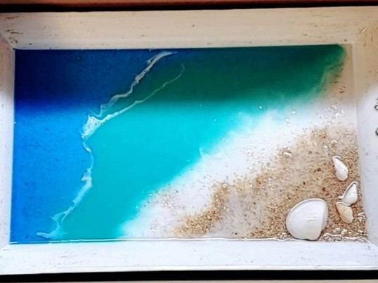 レジンアート 海トレイを作ろう！ / 村田 里美