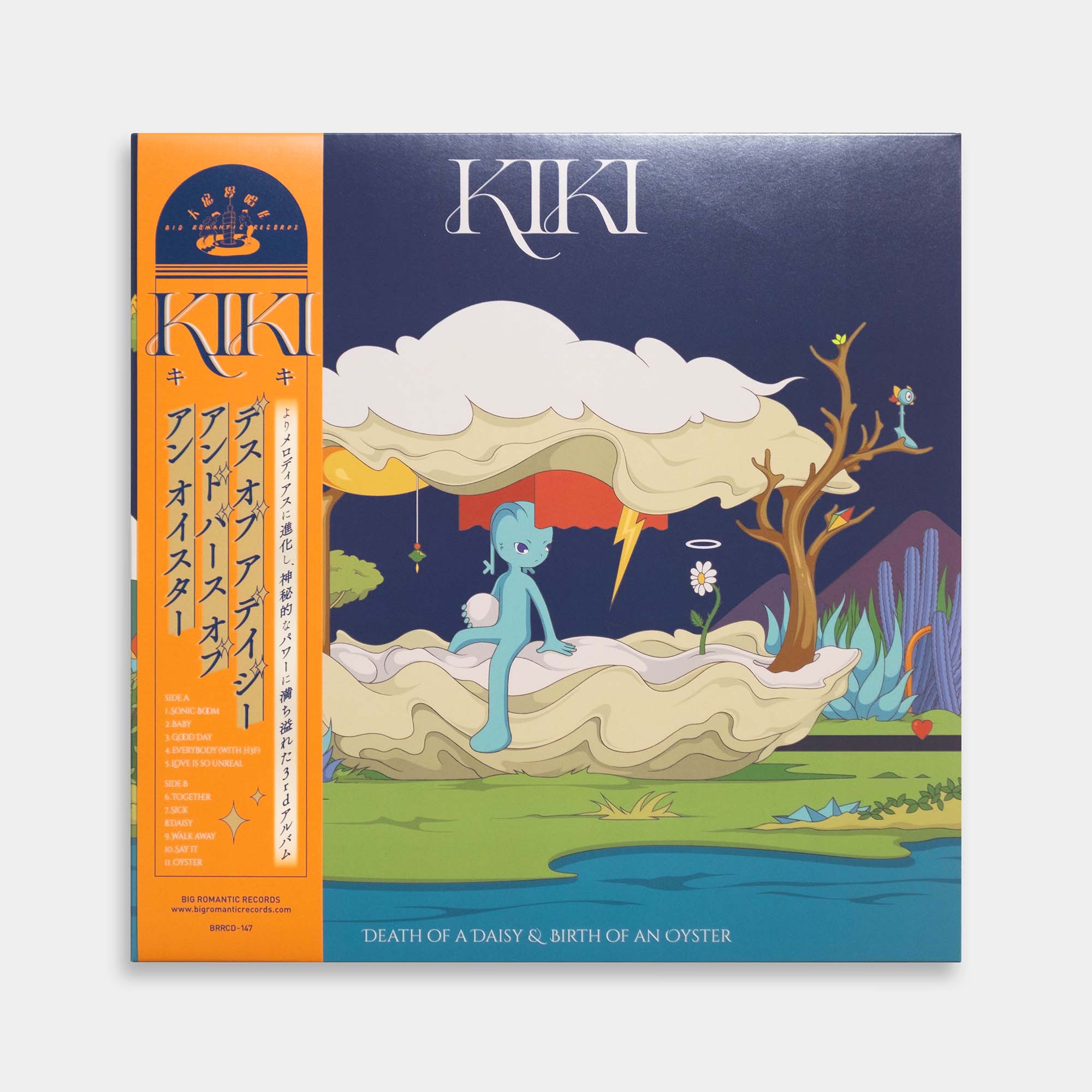 KIKI - Death of a Daisy & Birth of an Oyster【Yellow Color Vinyl