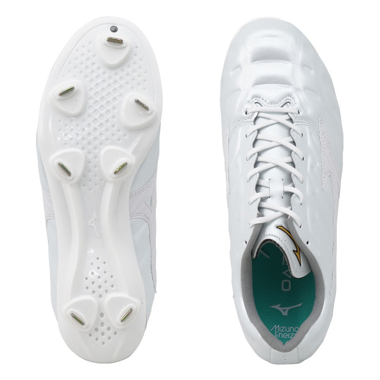 2024モデル】ミズノプロ 野球 白スパイク ライトレボプロ2 CK 大人