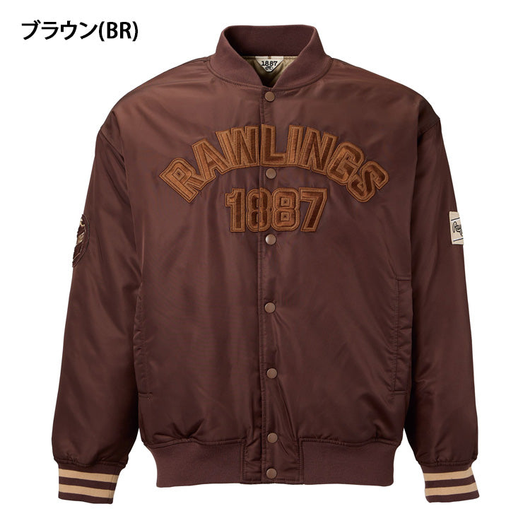 2025モデル】ローリングス ツイル パデッド バーシティジャケット 中綿