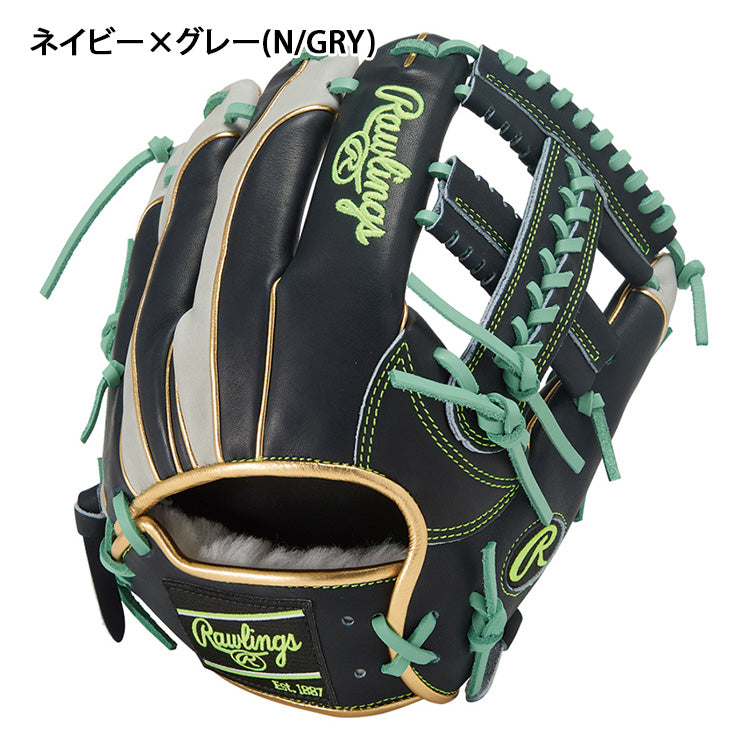 2025モデル】ローリングス 軟式 グローブ グラブ 内野手用 HOH プロ