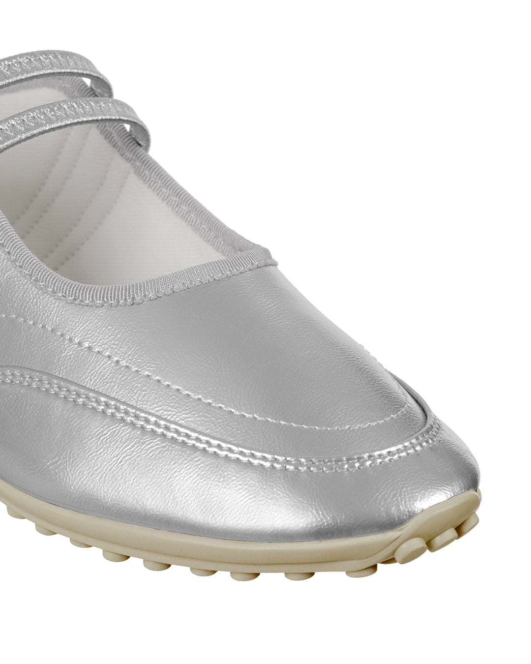 Strap Mary Jane Sneakers / Silver – Standoil Global