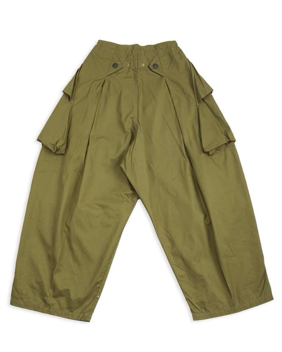 Kapital Combed Gabergine AOZAI Cargo Pants - Khaki – Standard