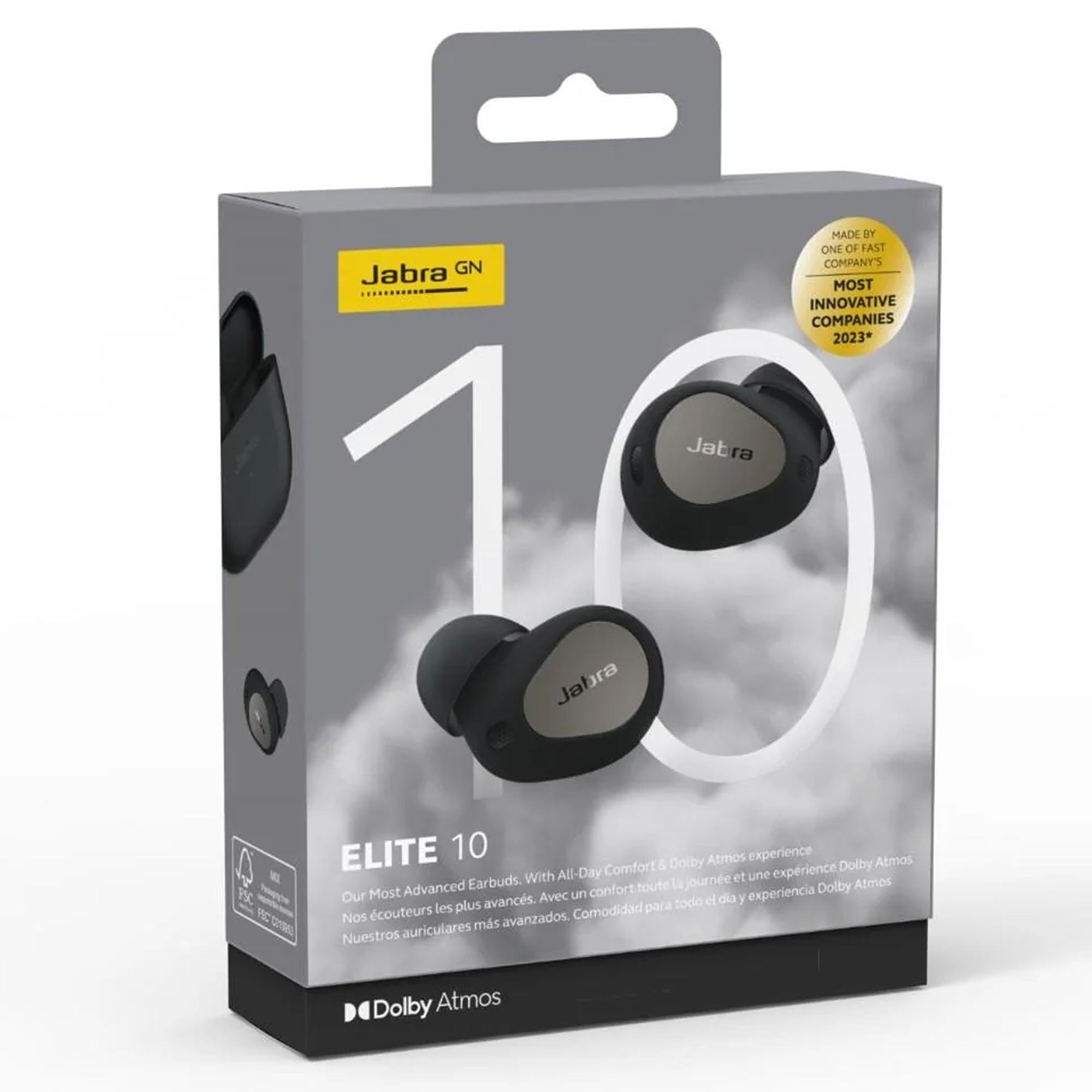 Jabra Elite 10 Wireless Earphones Titanium Black – Star Light Kuwait