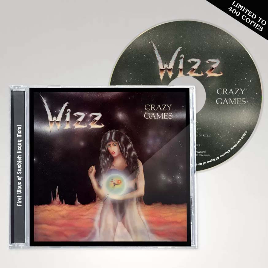 WIZZ – Crazy Games CD – Steel Gallery Metal Store