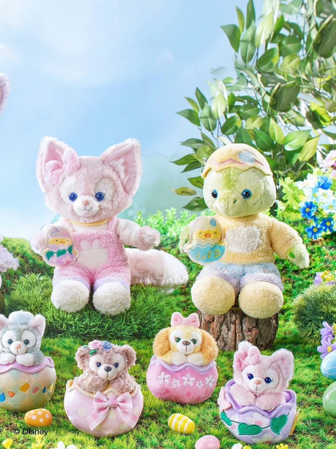 wdwイースターダッフィー ディズニーベア ブルー wdwイースター