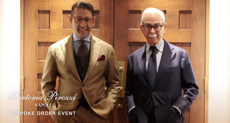 Sartoria Pirozzi ビスポークオーダーイベント | STRASBURGO