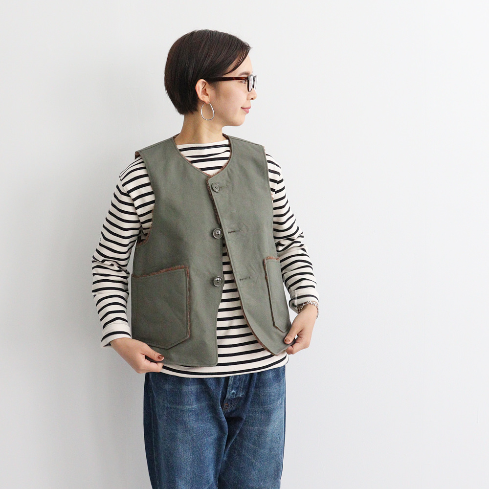ENGINEERED GARMENTS(エンジニアードガーメンツ) Over Vest -double