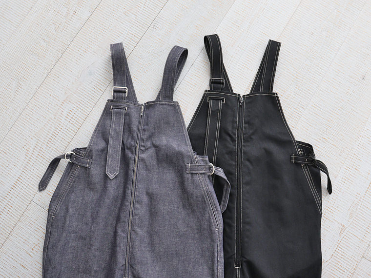 blurhms (ブラームス) U.S Cotton Denim Overalls | STRATO BLOG