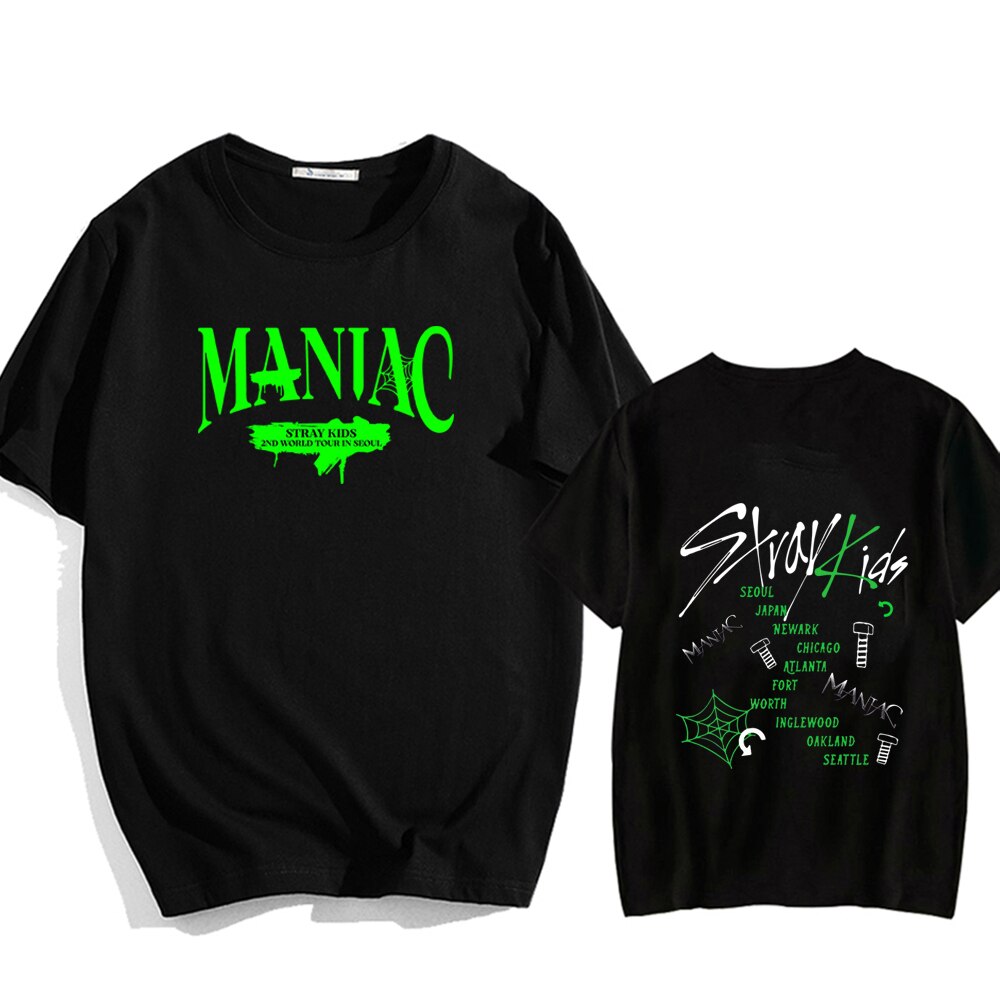 Stray Kids MANIAC Tour 2022 SKZ Short Sleeve Unisex T-shirt