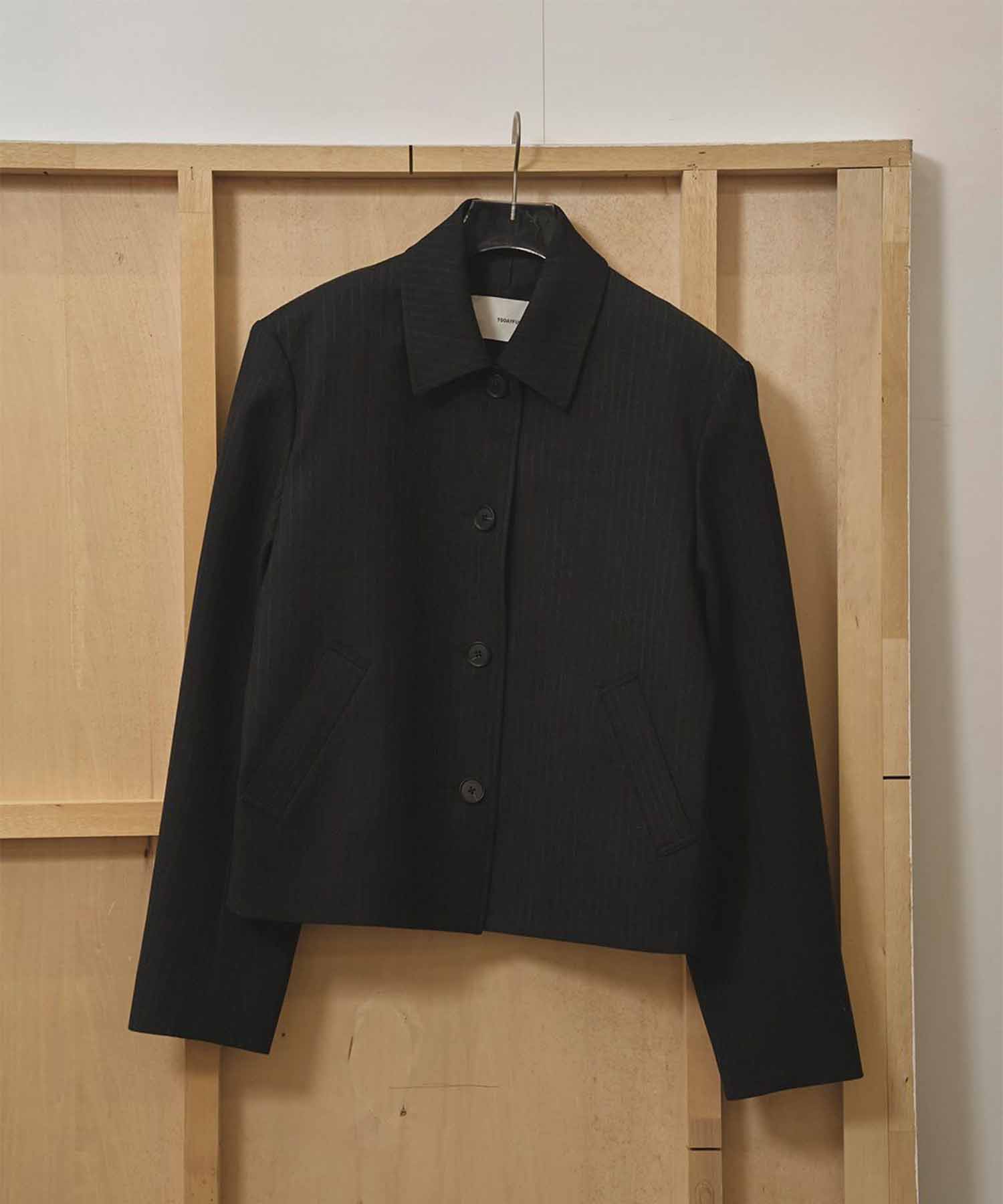 Wool Soutiencollar Jacket(36 BLACK): TODAYFUL: WOMENS｜ STUDIOUS